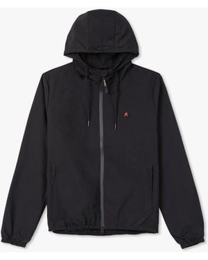 Replay Logo Windbreaker Jacket - Black