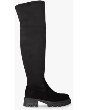 Daniel Larisa Stretch Over The Knee Boots - Black