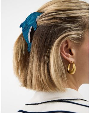 Accessorize Dolphin Claw Clip - Blue