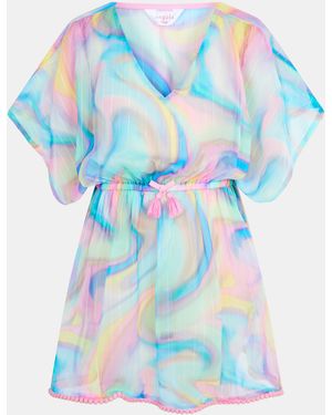 Accessorize Shimmer Ombré Kaftan - Blue