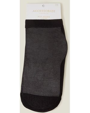 Accessorize 2-Pack Pop Socks - Black
