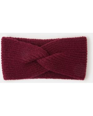 Accessorize Soft Knit Bando Headband - Purple
