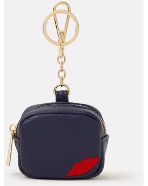 Accessorize Kiss Airpod Case Keyring - Blue