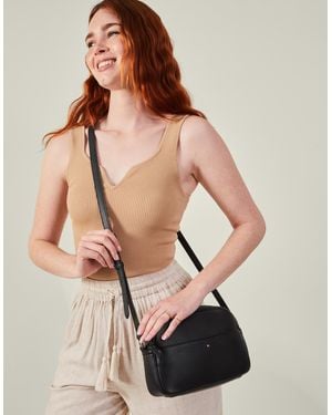 Accessorize Pu Push Lock Wallet - Black