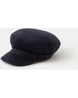 Accessorize Baker Boy Hat - Blue