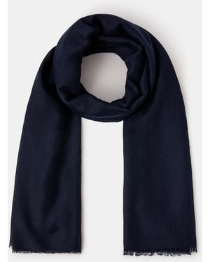 Accessorize Lightweight Plain Woven Scarf - Blue