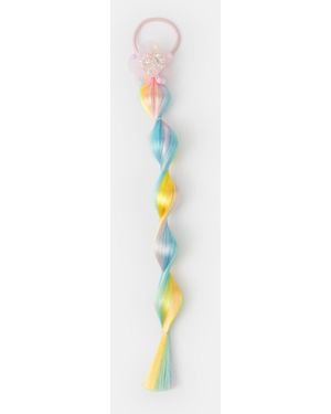 Accessorize Ombré Fake Hair Band - White