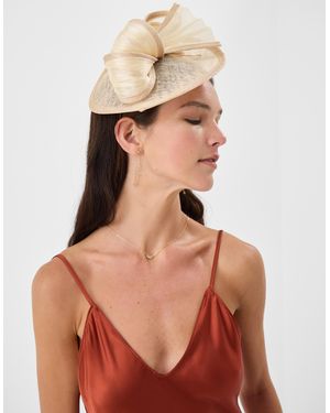 Accessorize Bow Teardrop Fascinator - Brown