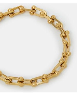 Accessorize Stainless Steel Horseshoe Chain Bracelet - Metallic