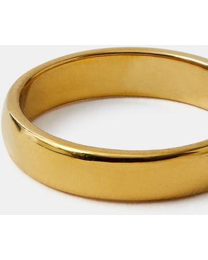 Accessorize Stainless Steel Chunky Band Ring - Metallic