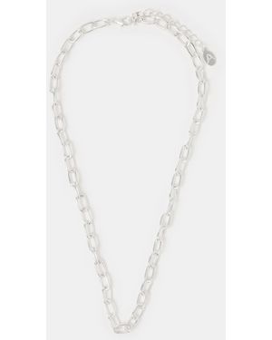 Accessorize Chain Necklace - White