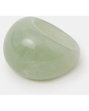 Accessorize Chunky Resin Ring - Green
