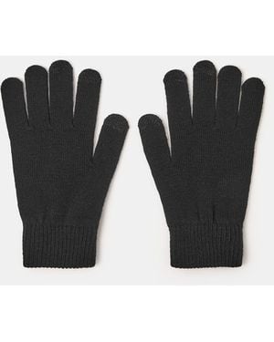 Accessorize Super-Stretchy Touchscreen Gloves - Black