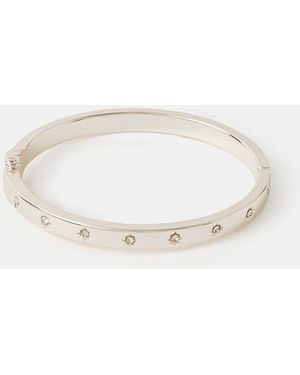 Accessorize Celestial Gem Bangle - Natural