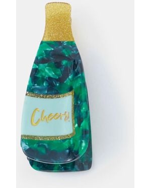 Accessorize Prosecco Claw Clip - Blue