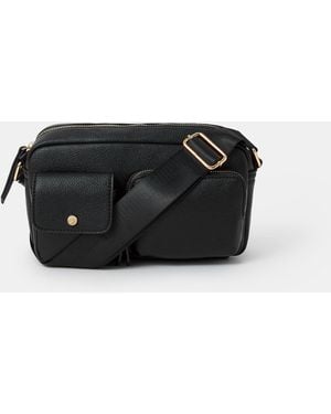 Accessorize Utility Crossbody Bag - Black