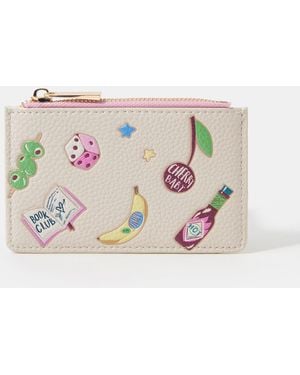Accessorize Cherry Print Card Holder - Multicolour