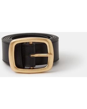 Accessorize Square Buckle Belt - Black