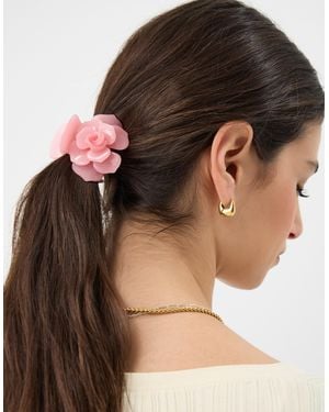 Accessorize Rose Claw Clip - Brown