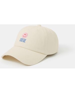 Accessorize X Good Manners Day Cap - Natural