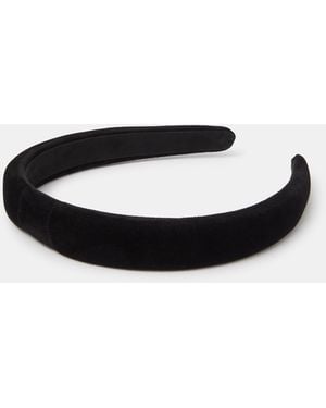 Accessorize Velvet Headband - White