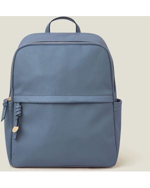 Accessorize Zip Around Backpack Blue