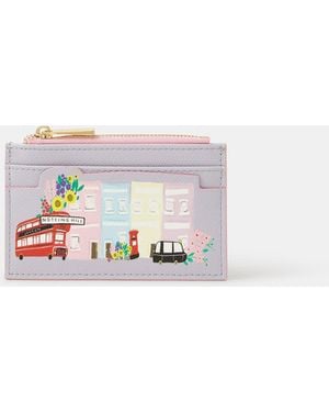 Accessorize London Notting Hill Card Holder - White