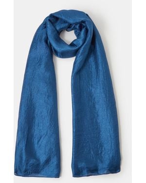 Accessorize Lightweight Shimmer Scarf - Blue