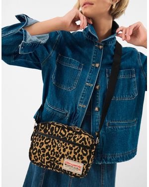 Accessorize Canvas Crossbody Bag - Blue