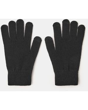Accessorize Super-Stretchy Touchscreen Gloves - Black