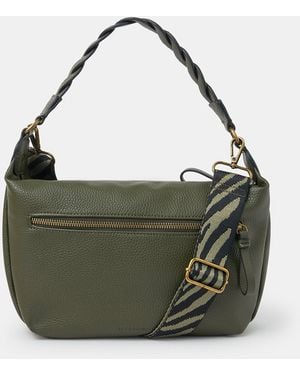 Accessorize Multi Strap Crossbody Bag - Green