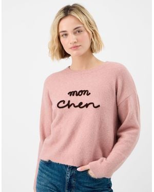 Accessorize Polyester/Acrylic Mon Cheri Jumper - Pink