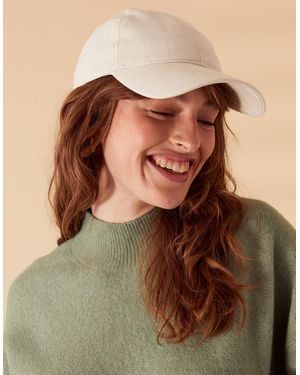 Accessorize Twill Baseball Cap - Brown