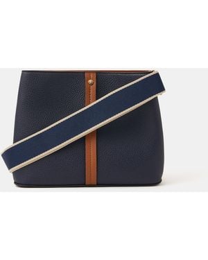 Accessorize Triple Compartment Crossbody Bag - Multicolour