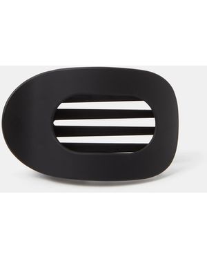 Accessorize Matte Flat Claw Clip - Black