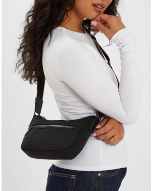 Accessorize Nylon Cross Body Bag - White