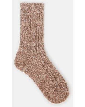 Accessorize Sparkle Cosy Socks - White