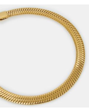 Accessorize Stainless Steel Omega Chain Bracelet - Metallic