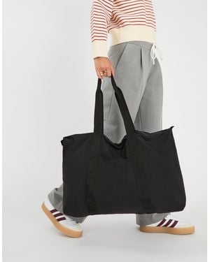 Accessorize Nylon Packable Travel Weekender Bag - Black