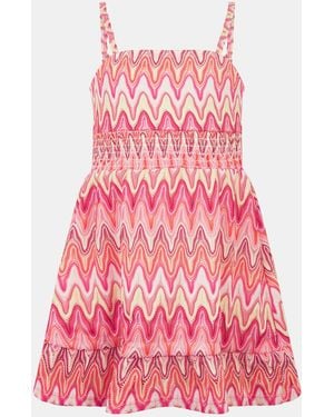 Accessorize Crochet Beach Dress - Red