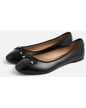Accessorize Plain Ballerina Flats - Black