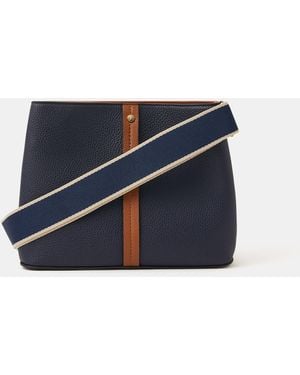 Accessorize Triple Compartment Crossbody Bag - Multicolour