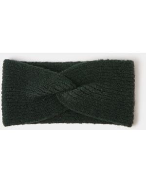 Accessorize Soft Knit Bando Headband - Black
