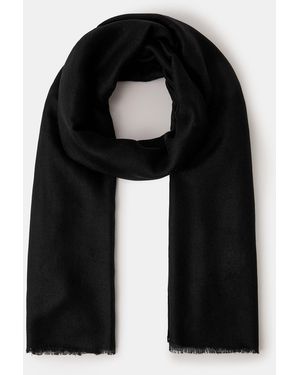 Accessorize Lightweight Plain Scarf - Black