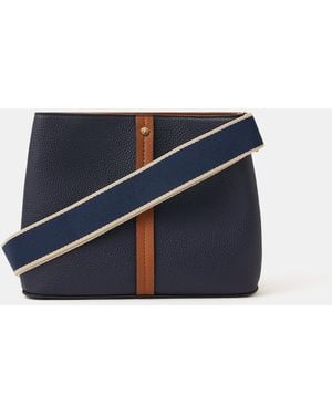 Accessorize Triple Compartment Crossbody Bag - Multicolour