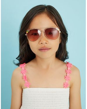 Accessorize Cactus Aviator Sunglasses - Blue