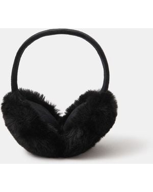 Accessorize Faux Fur Earmuffs - Black