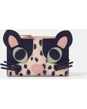 Accessorize Cat Card Holder - Blue