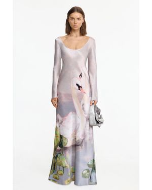 Acler Callaly Maxi Dress - Multicolour