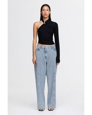 Acler Durford Jean For Relaxed Fit Denim, Cotton - Blue